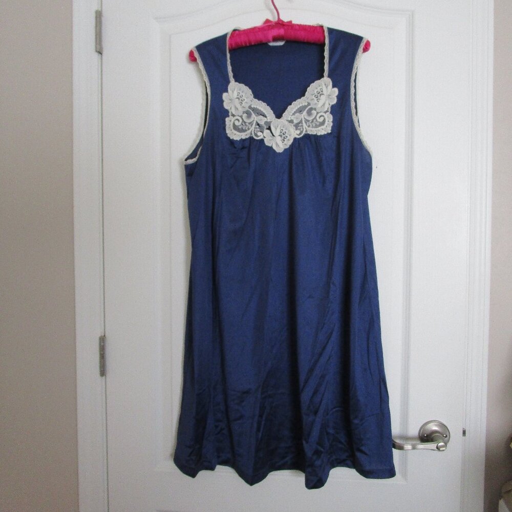 vintage satin night dress
